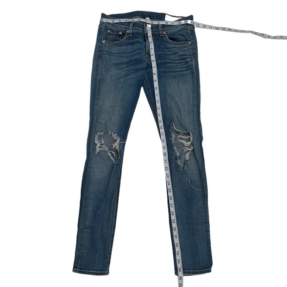 rag & bone Skinny Distressed Jeans Size 25 Women’s - Picture 5 of 9